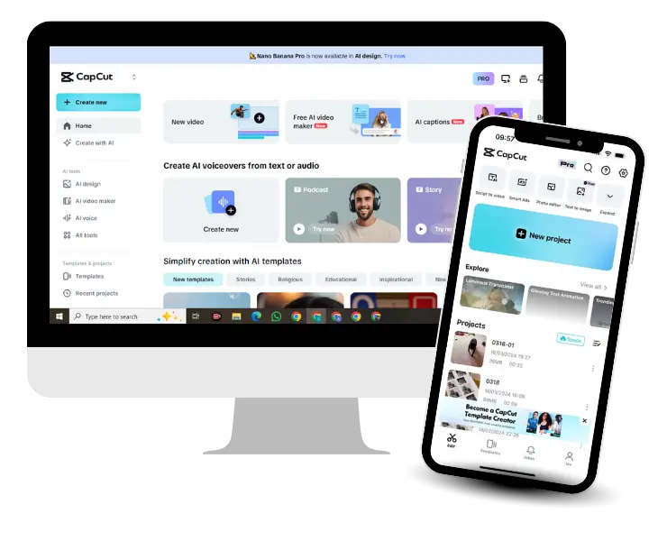 CapCut Mod APK (Ads Free Premium Features)