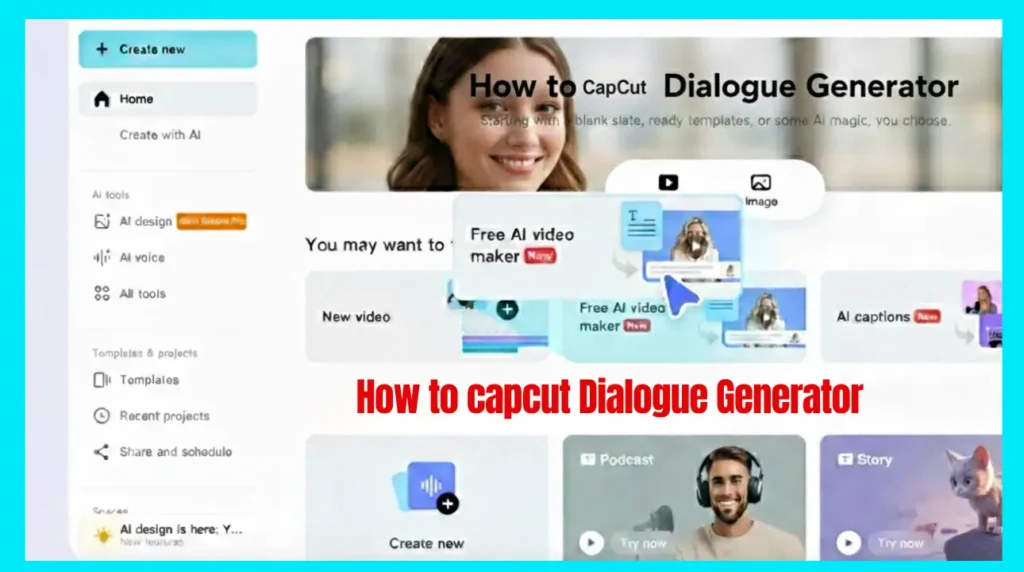 CapCut Top Best AI Dialogue Generator for Professional Video Creation