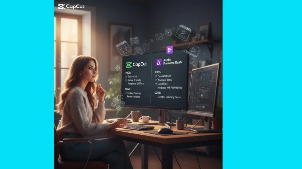 CapCut Vs Adobe Premiere Rush Pros & Cons