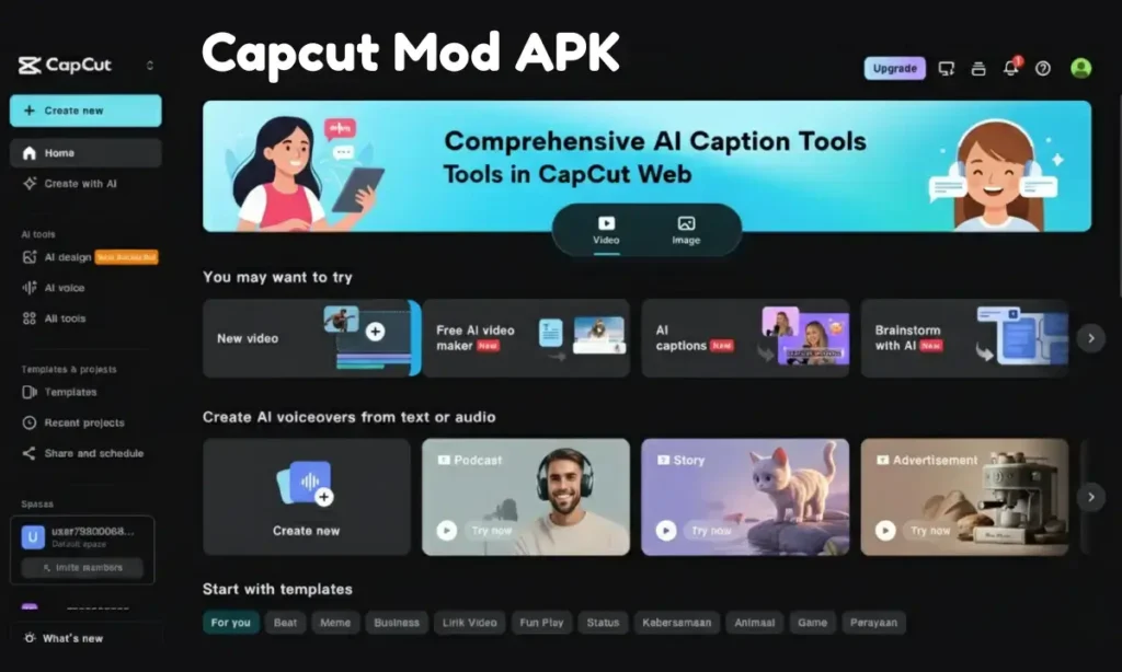 Comprehensive AI Caption Tools in CapCut Web