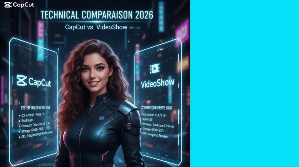 System Requirements CapCut vs VideoShow
